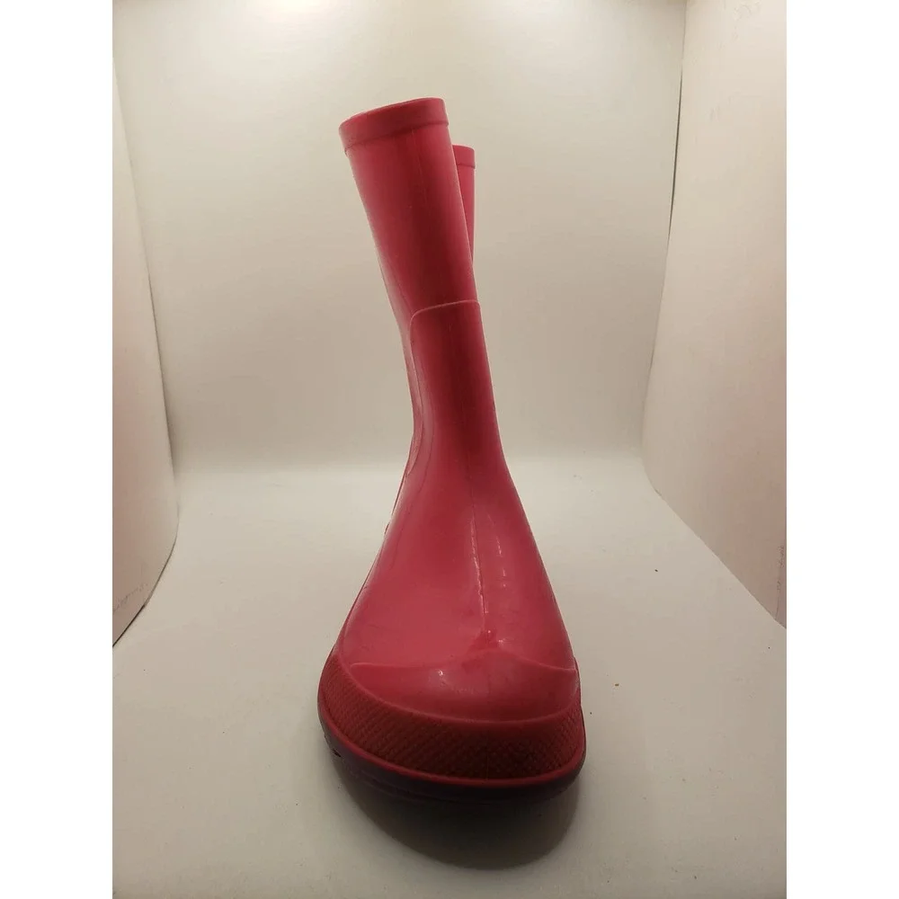 Kids Pink Rain Boots Purple Sole Waterproof Rubber Boots Size 9-10 Canada‎